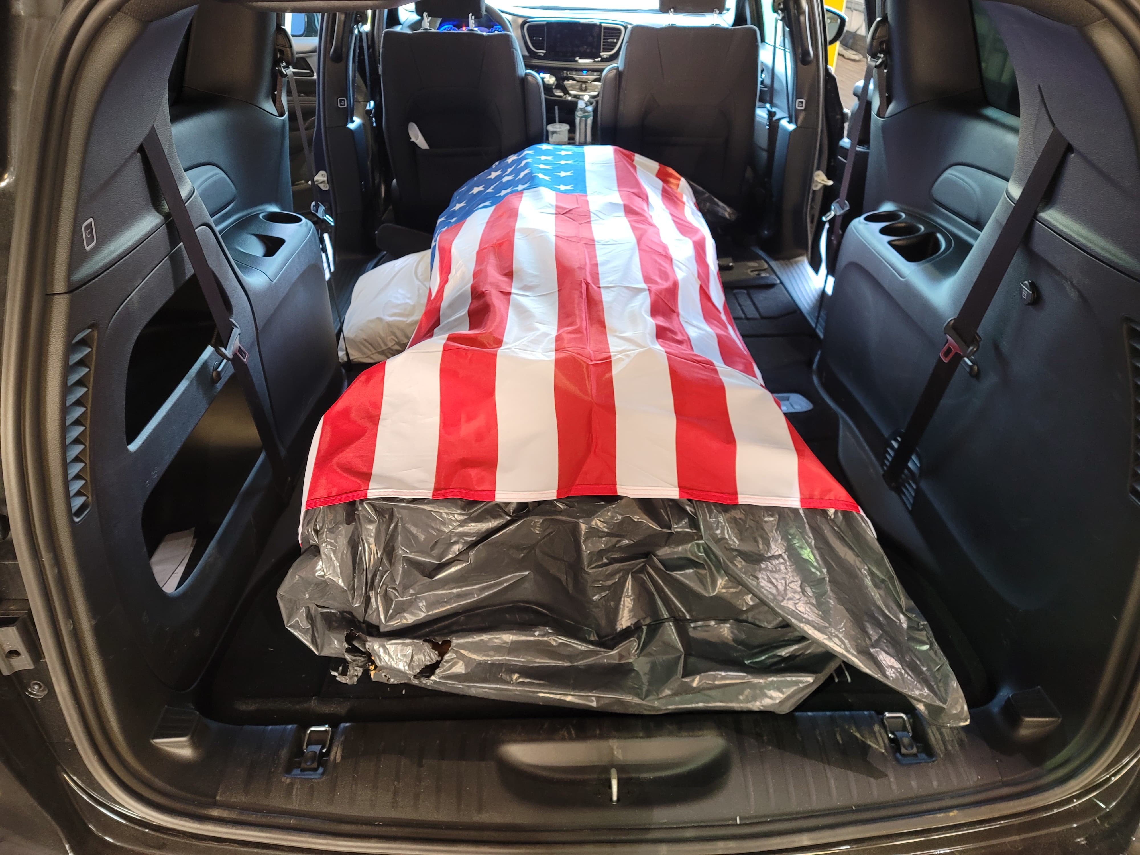 A fallen brother carried home
